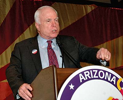 U.S. Sen. John McCain. Photo by Howard Fischer/Capitol Media Services