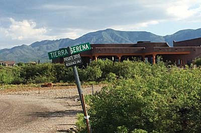 The current intersection for Tierra Serena will be moved to improve the sight distance on Old Highway 279. VVN/Jon Hutchinson