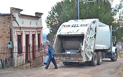 Replacing a failing public works garbage truck for a price of $250,000 has prompted some Jerome officials to question the need to privatize such services. (VVN/Vyto Starinskas) <br /><br /><!-- 1upcrlf2 -->
