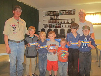 The Pinewood Derby competition is scheduled Saturday April 2, beginning at 10 a.m. at the Lodge. VVN/Jon Hutchinson<br /><br /><!-- 1upcrlf2 --><br /><br /><!-- 1upcrlf2 -->