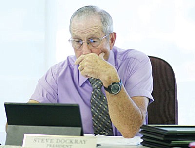 Board President Steve Dockray
