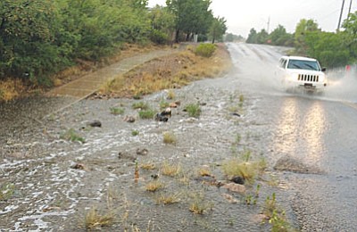 Cottonwood normally receives 3.72 inches of rain, and this year was 4.26 inches (an increase of 0.54 inches.) Jerome normally receives 5.47 inches of rain, and this year was 6.28 inches (an increase of 0.88 inches.)<br /><br /><!-- 1upcrlf2 -->