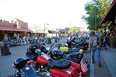 7,500 to 10,000 are estimated to have visited the two-day event. There were 70 additional riders this year for the Poker Run. (VVN/Jennifer Kucich)
