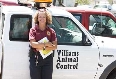 Ryan Williams/WGCN<br>
Williams Animal Control Officer Leah Payne, pictured above, said she has not tested animals for new rabies cases yet this year.