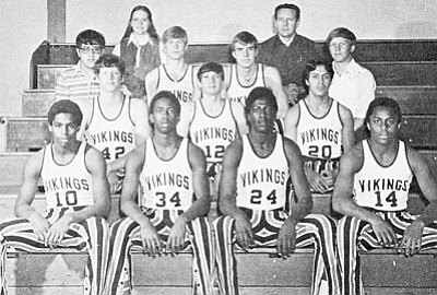 Photo/WGCN<br /><br /><!-- 1upcrlf2 -->The 1978-79 Vikings Basketball Team. Johnny Hatcher, No. 10, continues his involvement with Williams High School athletics to this day as a coach.
