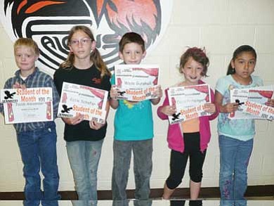 williams elementary students month