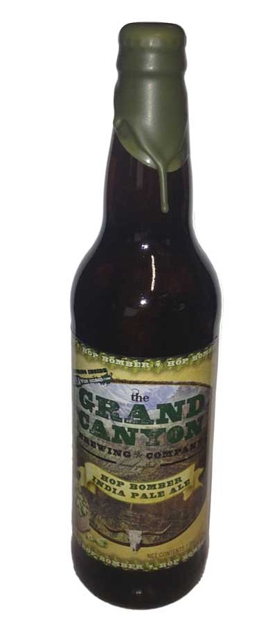 The Hop Bomber India Pale Ale, one of Grand Canyon Brewery's three new releases. Submitted photo/graphic