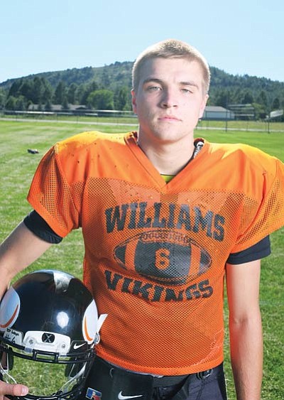 Williams Vikings quarterback Kyle Ernst. Ryan Williams/WGCN