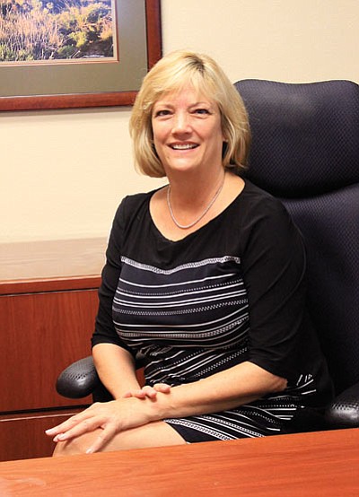 Diana Roggenbuck, vice president and branch manager of the Williams branch of National Bank of Arizona. Wendy Howell/WGCN