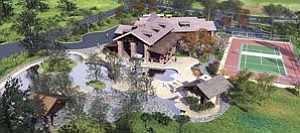Pinecrest Lodge is slated to be one of the first structures to appear at the Escalante on Williams Mountain site. The lodge will offer a variety of amenities to residents of the gated community.