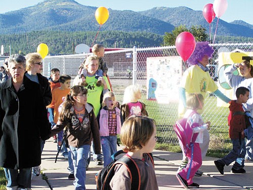 <br>Submitted photo<br>
Walk to School Day will be held Oct. 8 in Williams.