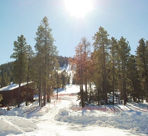 <br>Patrick Whitehurst/WGCN<br>
Elk Ridge Ski and Outdoor Recreation Area is now open for business thanks to recent heavy snows.