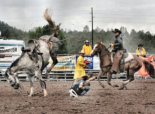 <br>Photo/Scott Warren<br>
The annual Cowpuncher's Reunion Rodeo returns to Williams this week.