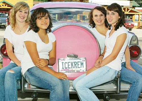 <br>Photo/Jan Shirley<br>
Pictured are this year's contests for the 2009 Miss Williams Route 66 title. The competition will be held Saturday in conjunction with the annual Cruise-in at Twisters.