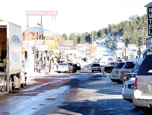 <br>Ryan Williams/WGCN<br>
Route 66 thaws out last week following a blizzard that surprised many.
