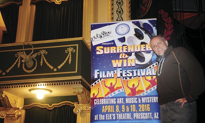 Jeffrey Grubert is organizing the “Surrender To Win Film Festival” April 8-10 at The Elks Theatre in Prescott.