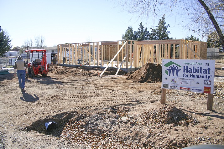 One of the more recent homes Prescott Area Habitat for Humanity built for a local family in need. 
