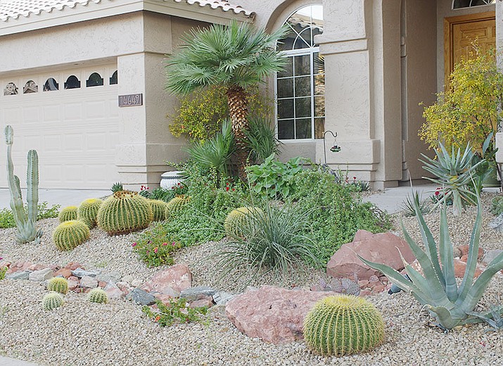 Low-water landscaping is one way to conserve water.  Also, check the watering system to be sure you are not watering too much.