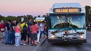 The free shuttles typically run from May to September but will be available five weeks longer through Oct. 9. The extension is being paid for by Tusayan.