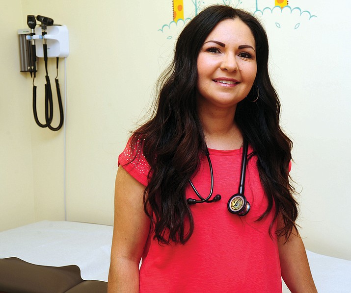 Dr. Clarisa Smith at Yavapai Pediatrics in Prescott Valley. 