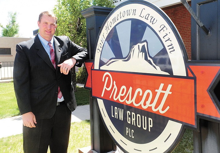 Andrew Jolley, a lawyer with Prescott Law Group, PLC in Prescott.  


