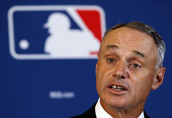 Major League Baseball Commissioner Rob Manfred.