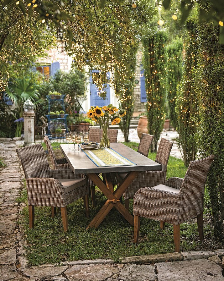 Create an outdoor living space you love this summer. 