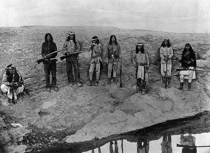 apache scouts arizona indian wars past 1880s museum az days prescott southern sharlot courtesy hall