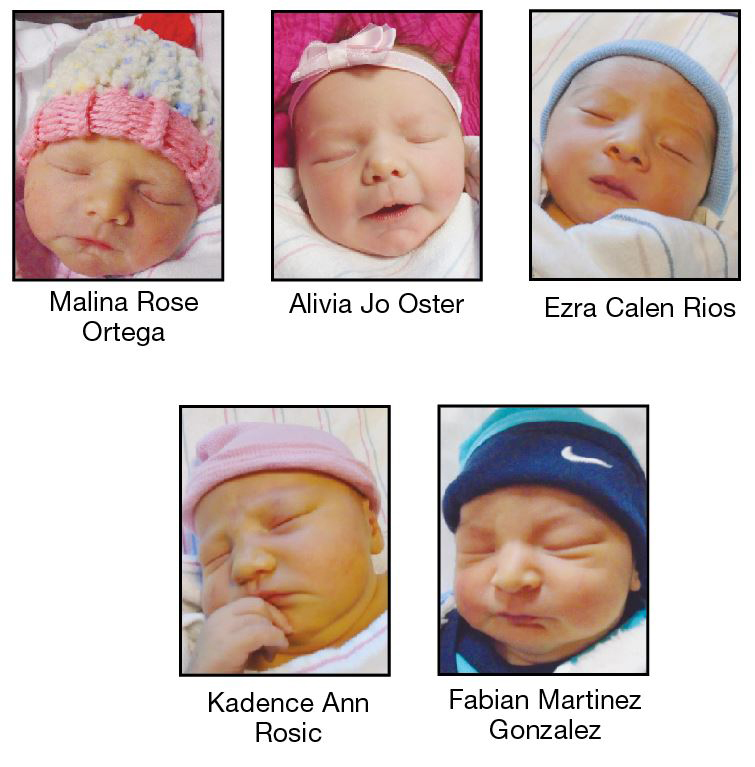 Birth Announcements (part 2) June 12, 2016 The Daily Courier