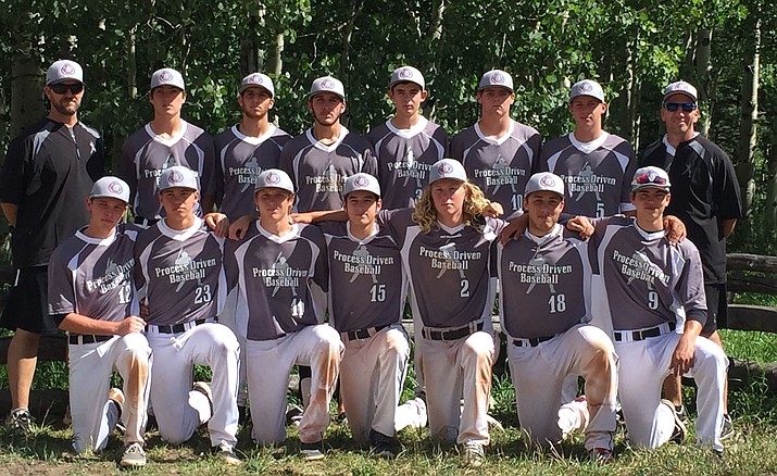 Process Driven Baseball out of Prescott poses for a photo in Colorado July 24 at the Telluride Baseball Festival.
