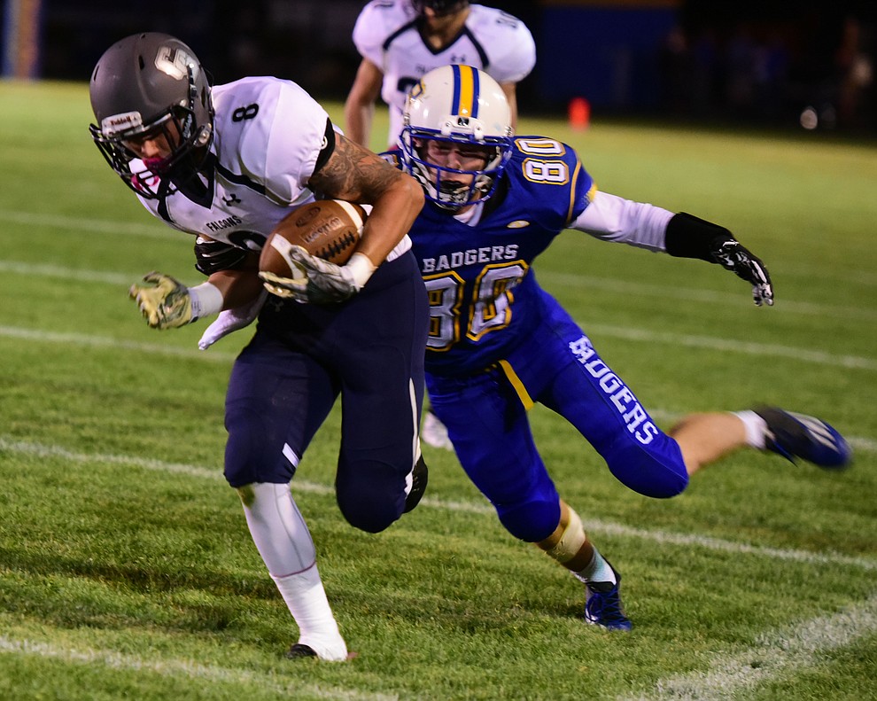 Phs Vs Cactus Shadows Football 090916 The Daily Courier