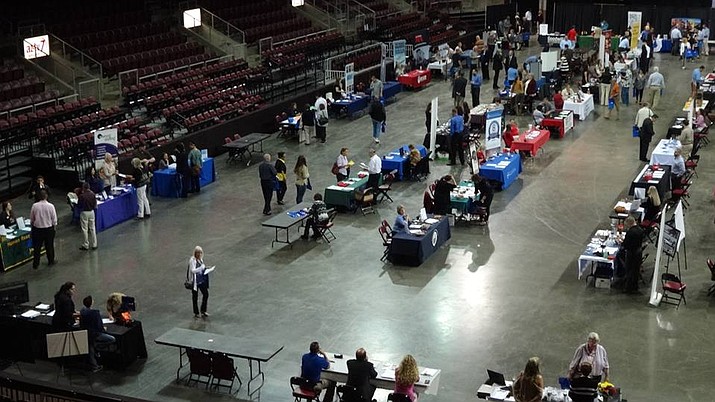 The Prescott Valley Job Fair in 2015. 
