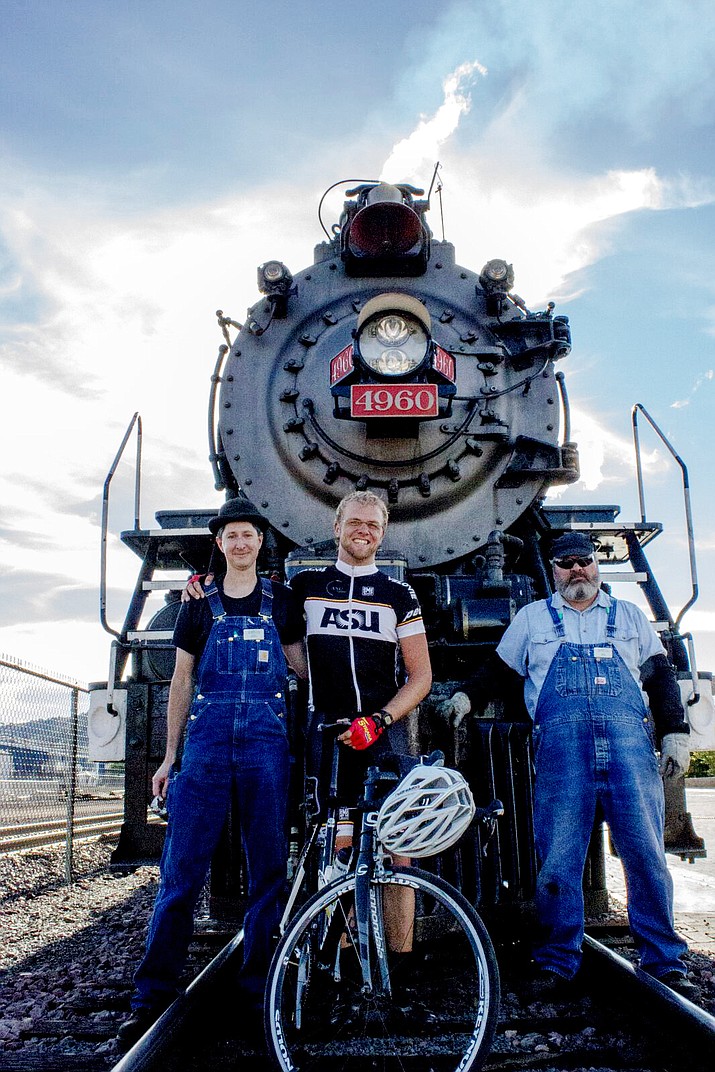 Man vs. Machine bicycle race takes place Sept. 24 pitting cyclists against a vintage steam engine in a 53 mile race from Tusayan to Williams.