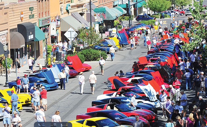 The Historic Prescott Corvette Show, sponsored by Prescott Vette Sette.