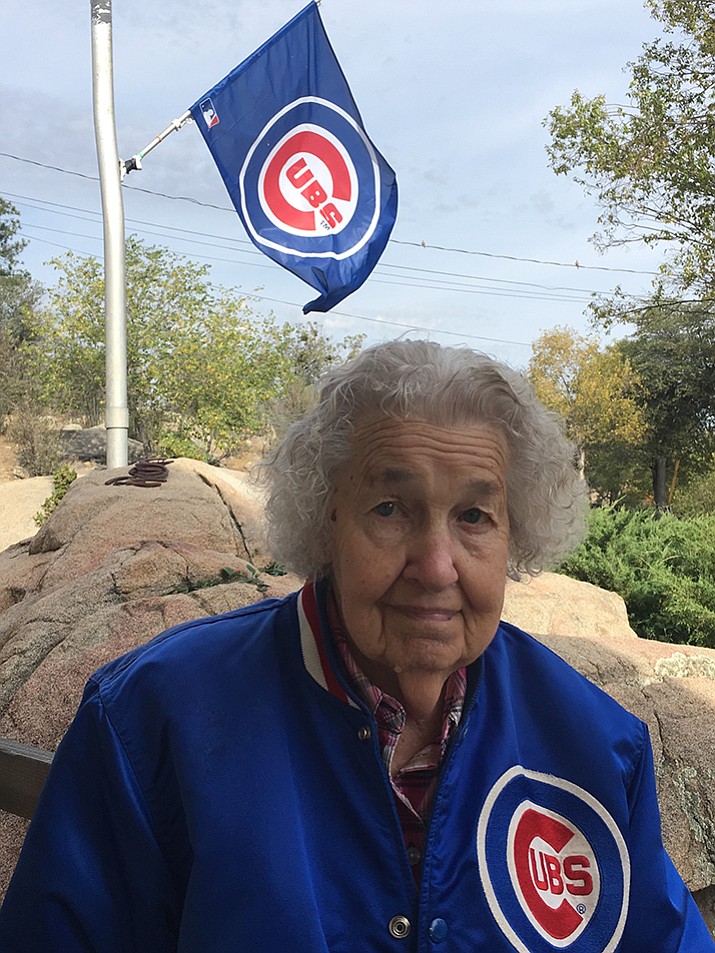 Velma Willis, 93, of Prescott has been a life-long fan of the Chicago Cubs.