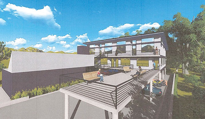 Property owner Millennium Holdings plans to build a 30-foot-high building, containing six residential units. For the seventh unit, developers plan to use the existing building on the lot.
