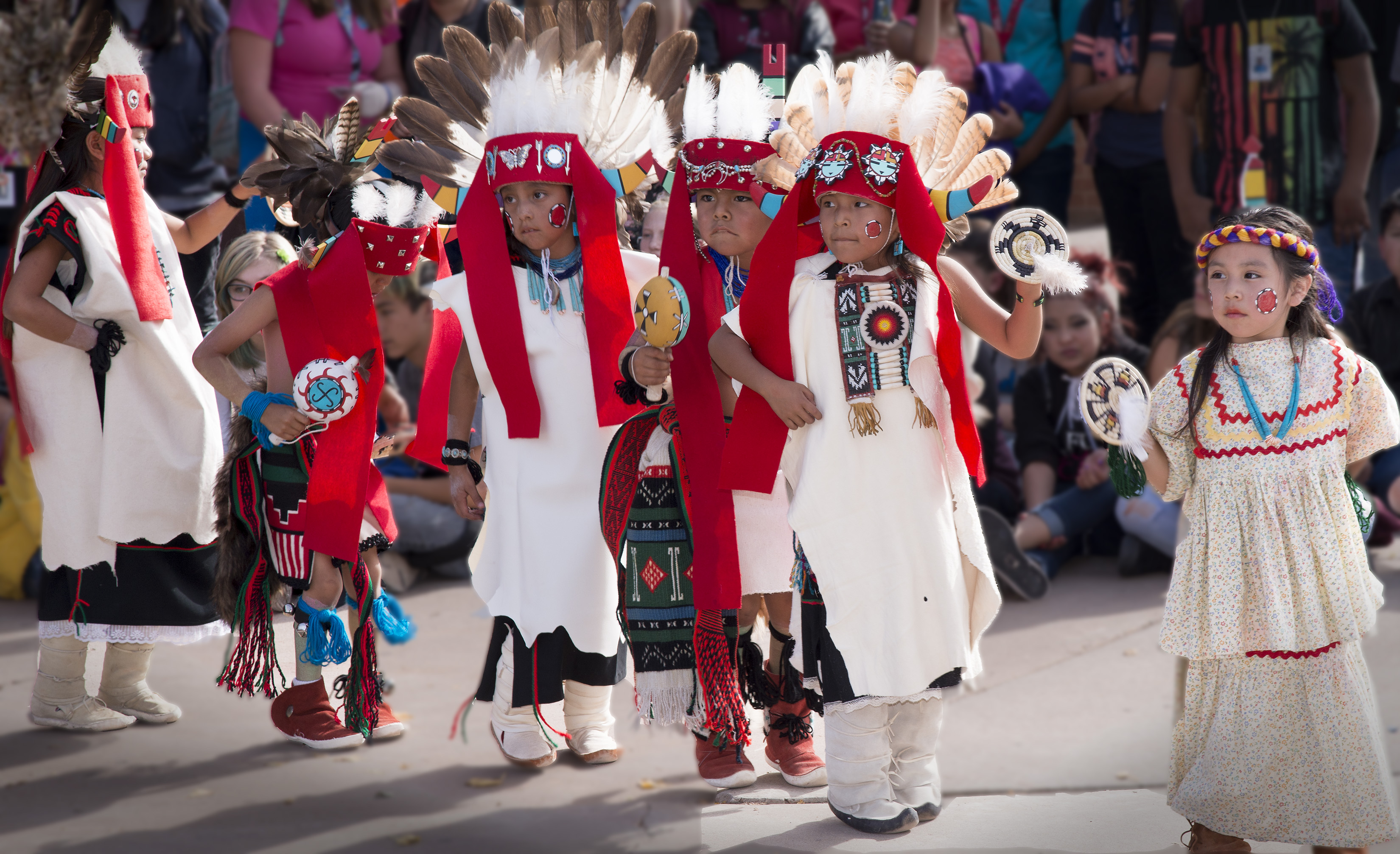 Photo highlights: Hopi Dancers perform at Winslow schools in a day-long ...