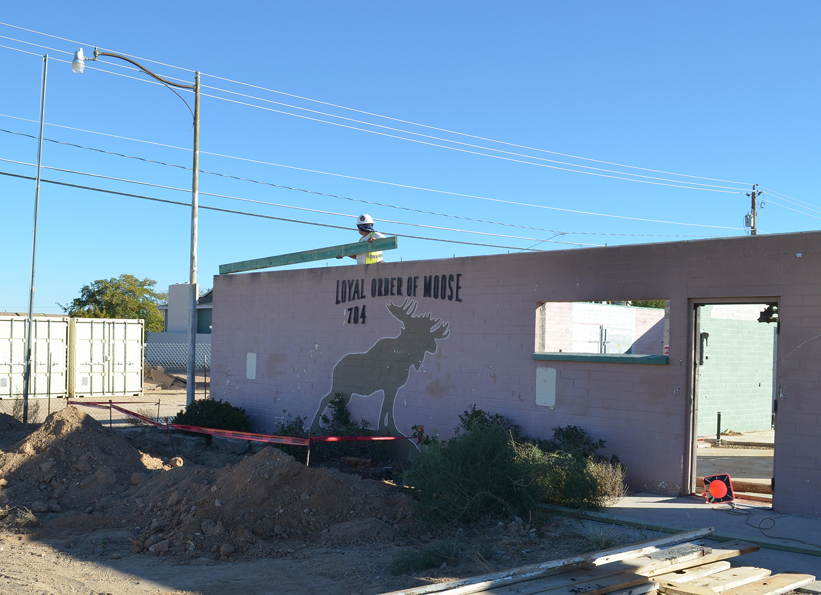 Moose Lodge rebuilding underway Kingman Daily Miner Kingman, AZ