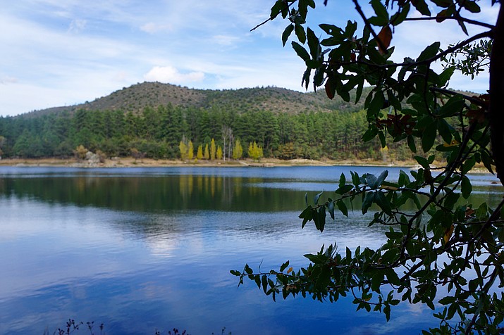 Prescott’s Goldwater Lake is accessible either by trail or by road. Either way, the short trails circling the lake provide plenty of picturesque views.