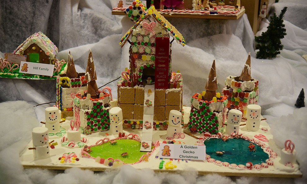 The 2016 World’s Largest Gingerbread Village, has opened at the Prescott Resort & Conference Center, 1500 Highway 69. Participants from all over the city and state created decorative gingerbread houses. Display up through Jan. 2. Other special events at the resort: pictures with Santa from 11 a.m. to 2 p.m. Saturday, Nov. 26; and cookie decorating Saturdays, Dec. 3, 10 and 17. (Les Stukenberg/The Daily Courier)