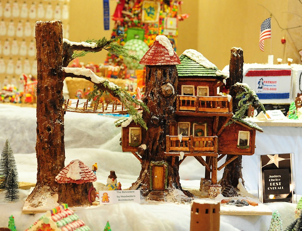 The 2016 World’s Largest Gingerbread Village, has opened at the Prescott Resort & Conference Center, 1500 Highway 69. Participants from all over the city and state created decorative gingerbread houses. Display up through Jan. 2. Other special events at the resort: pictures with Santa from 11 a.m. to 2 p.m. Saturday, Nov. 26; and cookie decorating Saturdays, Dec. 3, 10 and 17. (Les Stukenberg/The Daily Courier)