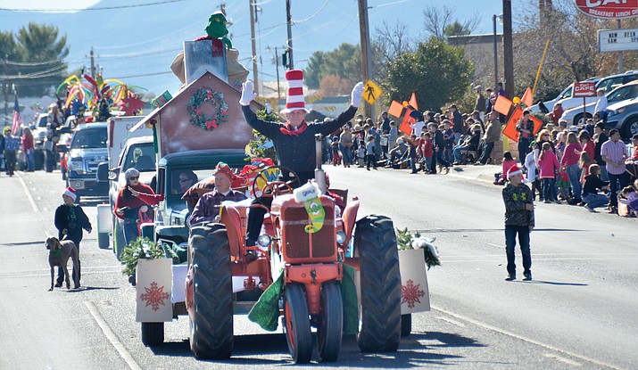 The Cottonwood Christmas Parade will begin its march down Main Street at 11 a.m.The parade begins at the Verde Valley Fairgrounds and ends in historic Old Town Cottonwood. VVN file photo