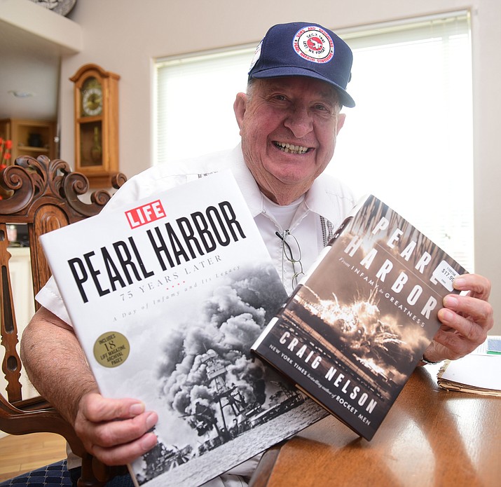 Bill Williamson will be traveling back to Pearl Harbor to commemorate the 75th anniversary of the attack on Pearl Harbor that brought the United States into World War II. (Les Stukenberg/The Daily Courier)