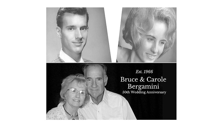 Bruce and Carole Bergamini have been married for 50 years. They met each other while Bruce was stationed at the Davis-Monthan Air Force Base, in Tucson. 