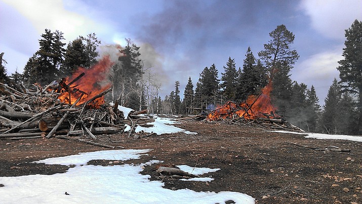 Forest managers plan to burn piles in areas around Kaibab Forest Dec. 13-16