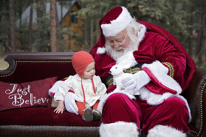 Dewey-Humboldt Mayor Terry Nolan not only poses as Santa Claus for photos around Christmas, but has a Santa-esque spirit all year.