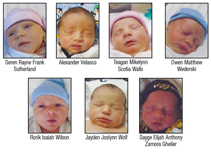 Births Announcements (part II) January 1, 2016 The Daily Courier