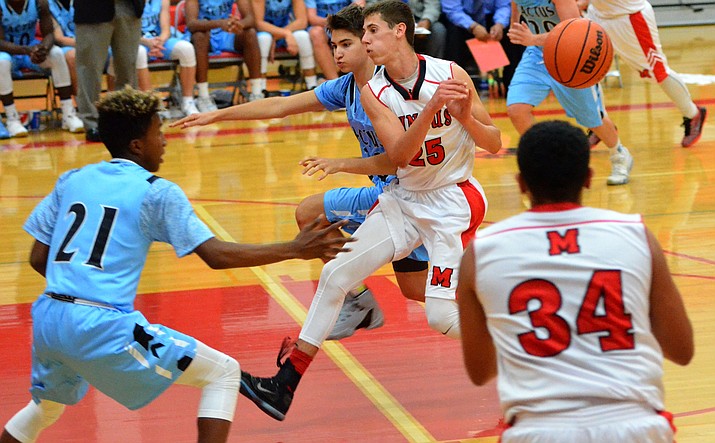 Mingus sophomore Chaz Taylor led Marauder scorers witth 19 points Tuesday. VVN/Vyto Starinskas