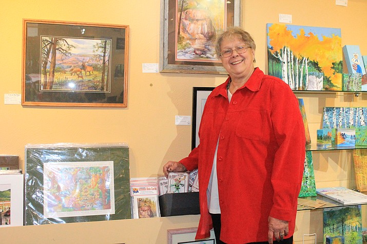 Williams resident Bonnie Dent is a former public school art teacher and a watercolor artist. Dent is also an owner of The Gallery in Williams, an artist co-op. 