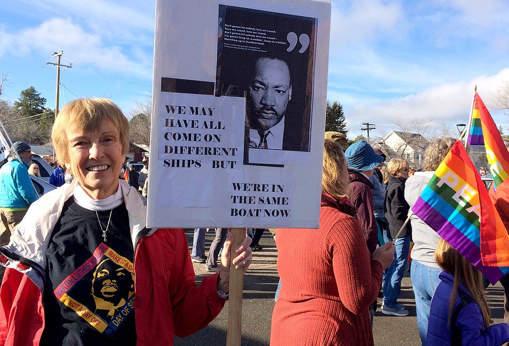  Prescott's Martin Luther King, Jr., March on Jan. 16. through downtown Prescott